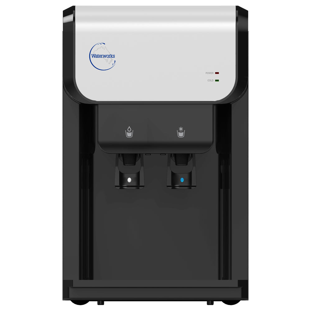 Black Aqua Pulse Benchtop Bottle less Water Cooler