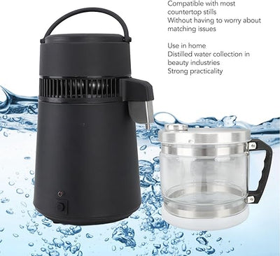 Ace 1 Gallon Glass Water Distiller Jug & Carbon Filter with Holder