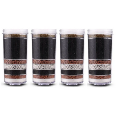 4x Ace 8 Stage KDF Water Filter Replacement Cartridge