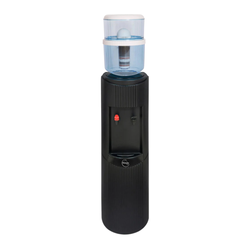 Black Aquafrost Freestanding Water Cooler
