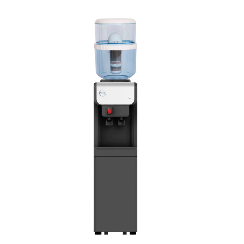 Black Aquapulse Series Freestanding Water Cooler