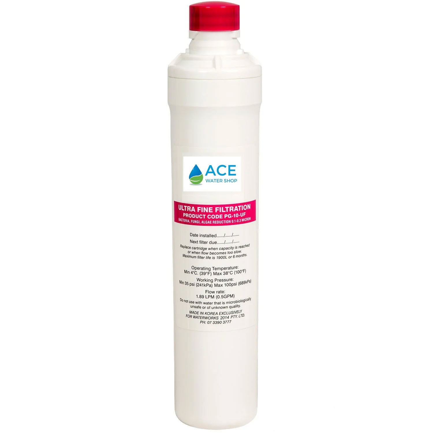 PNP Undersink Ultra Fine 5 Micron Filter Cartridge