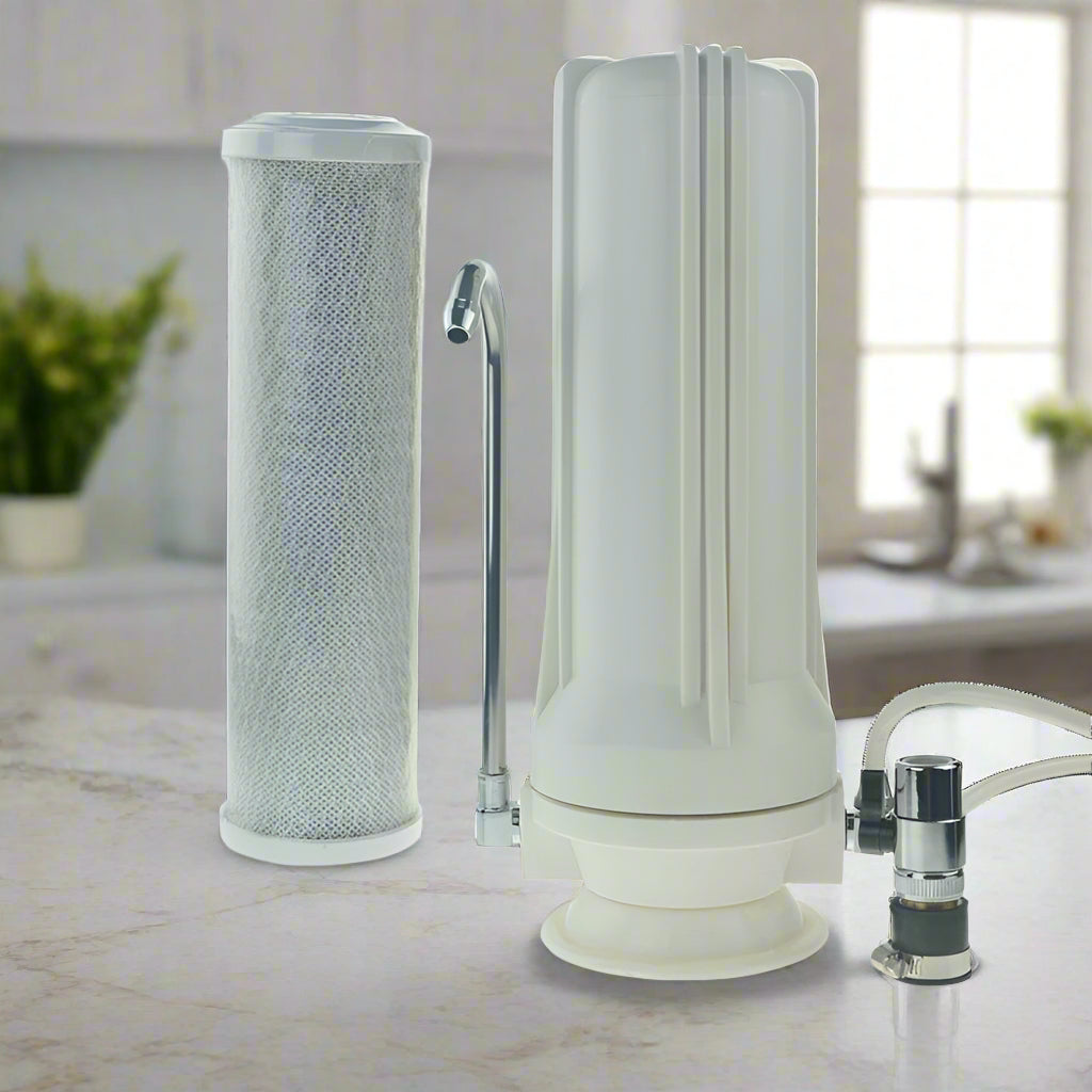 Ace Single Countertop Water Filter with Activated Carbon Block
