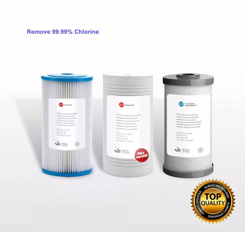 Ace Triple Big White/Blue Polyspun Sediment Filter Cartridge MWF 20″ x 4.5″