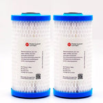 10" x 4.5" Whole House Big Blue Washable Pleated Sediment Water Filter