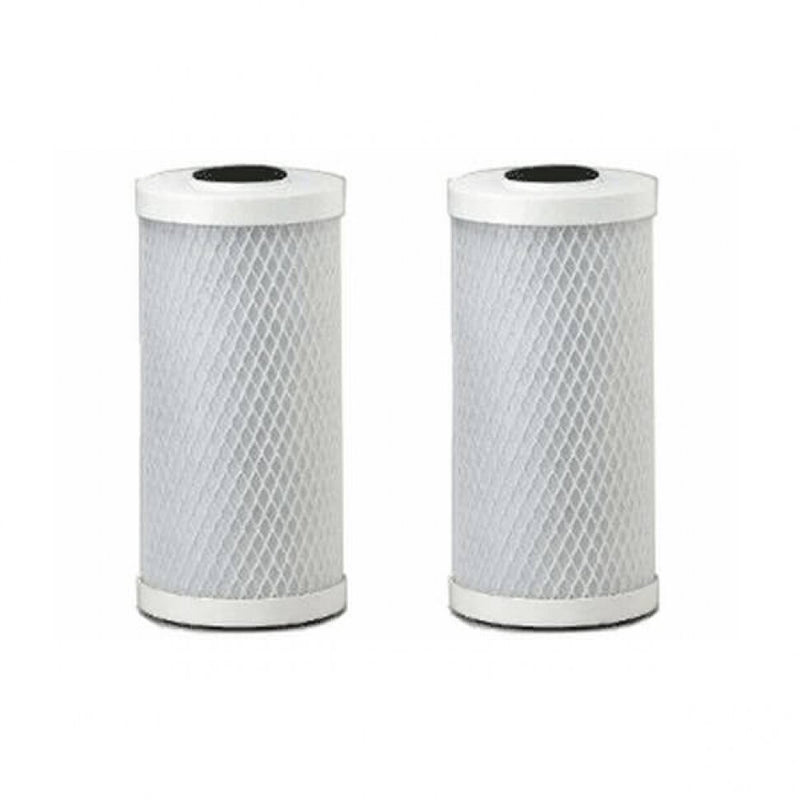 Ace Twin Big White/Blue Polyspun Sediment + Carbon Block Filter Cartridge MWF 10″ x 4.5″