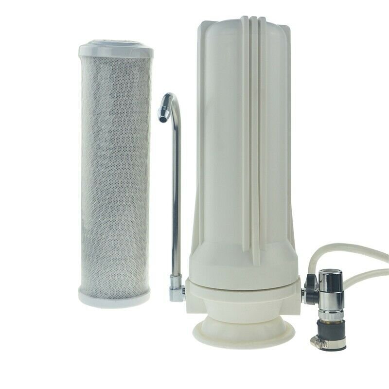 Ace Single Countertop Water Filter with Activated Carbon Block Filter